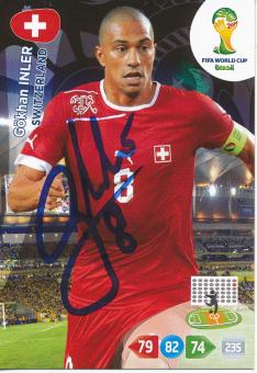 Gökhan Inler   Schweiz  Panini WM 2014 Adrenalyn Card - 10572 