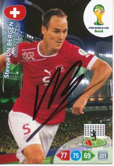 Steve Von Bergen   Schweiz  Panini WM 2014 Adrenalyn Card - 10574 