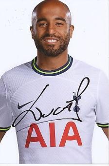 Lucas Moura   Tottenham Hotspur  Fußball  Autogramm Foto  original signiert 