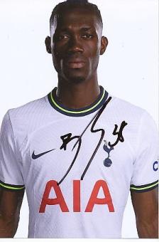 Yves Bissouma   Tottenham Hotspur  Fußball  Autogramm Foto  original signiert 