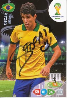 Oscar   Brasilien  Panini WM 2014 Adrenalyn Card - 10588 