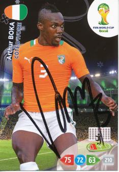 Arthur Boka   Elfenbeinküste  Panini WM 2014 Adrenalyn Card - 10602 