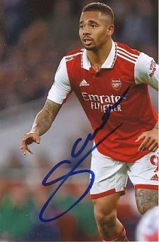 Jesus Gabriel  FC Arsenal London  Fußball  Autogramm Foto  original signiert 