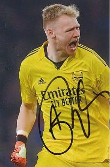 Aaron Ramsdale  FC Arsenal London  Fußball  Autogramm Foto  original signiert 