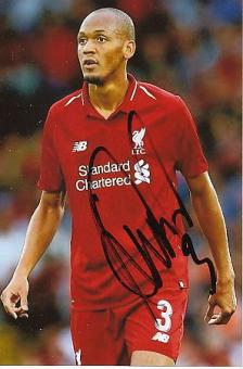 Fabinho  FC Liverpool  Fußball  Autogramm Foto  original signiert 