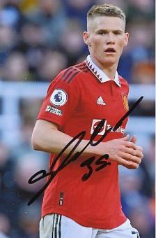 Scott McTominay  Manchester United  Fußball  Autogramm Foto  original signiert 