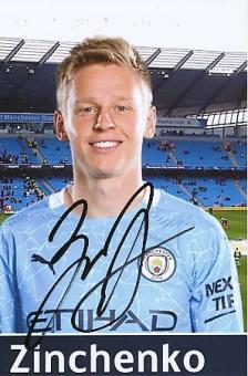 Oleksandr Zinchenko   Manchester City  Fußball  Autogramm Foto  original signiert 