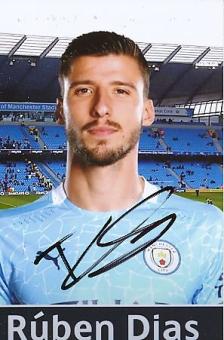 Ruben Dias    Manchester City  Fußball  Autogramm Foto  original signiert 