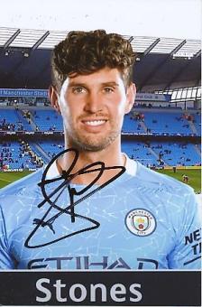 John Stones     Manchester City  Fußball  Autogramm Foto  original signiert 