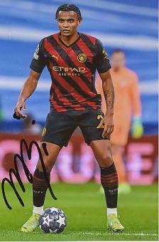 Manuel Akanji   Manchester City  Fußball  Autogramm Foto  original signiert 