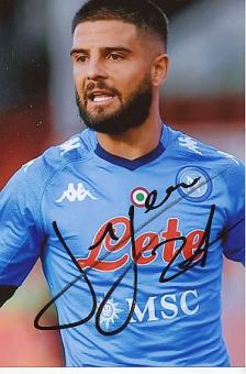 Lorenzo Insigne  SSC Neapel  Fußball  Autogramm Foto  original signiert 