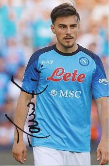 Eljif Elmas  SSC Neapel  Fußball  Autogramm Foto  original signiert 