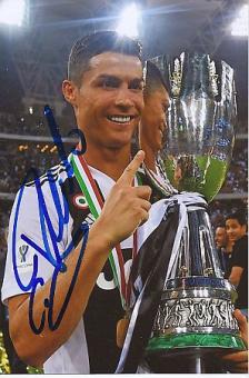 Cristiano Ronaldo  Juventus Turin  Fußball  Autogramm Foto  original signiert 