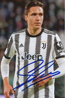 Federico Chiesa  Juventus Turin  Fußball  Autogramm Foto  original signiert 