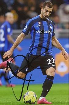 Henrikh Mkhitaryan  Inter Mailand  Fußball  Autogramm Foto  original signiert 