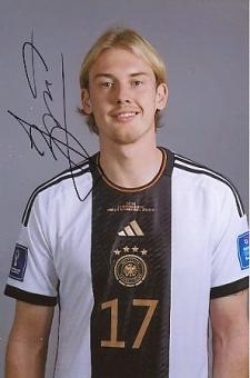 Julian Brand  DFB  Fußball  Autogramm Foto  original signiert 
