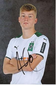 Luca Netz   Borussia Mönchengladbach  Fußball  Autogramm Foto  original signiert 