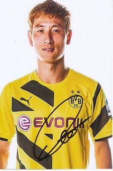 Ji Dong Won   Borussia Dortmund  Fußball  Autogramm Foto  original signiert 