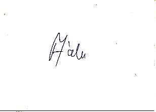 Folcher  Handball Autogramm Karte original signiert 