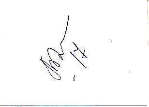 ?  Handball Autogramm Karte original signiert 