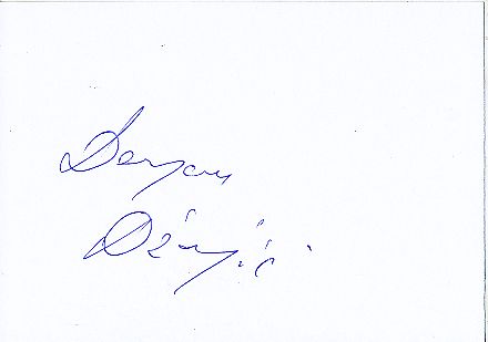 Dragan Dzajic  Jugoslawien WM 1974  Fußball  Autogramm Karte original signiert 