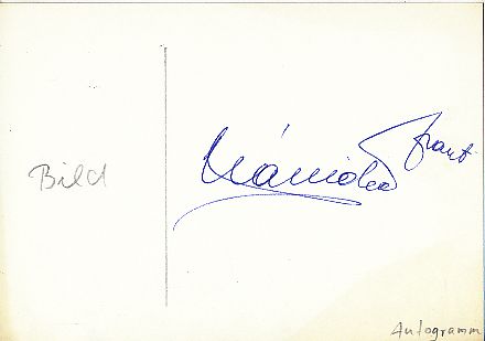 Frantisek Planicka † 1996 CSSR WM 1934  Fußball  Autogramm Karte original signiert 