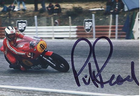 Phil Read GB   7 x  Weltmeister  Motorrad Sport Autogramm Foto original signiert 