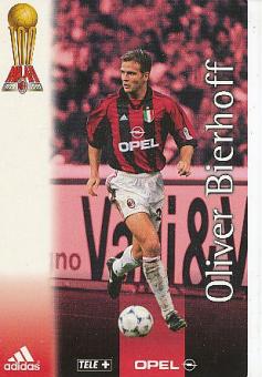 Oliver Bierhoff  AC Mailand  Fußball Autogrammkarte 
