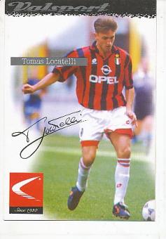 Tomas Locatelli   AC Mailand  Fußball Autogrammkarte Druck signiert 