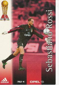 Sebastiano Rossi  AC Mailand  Fußball Autogrammkarte 