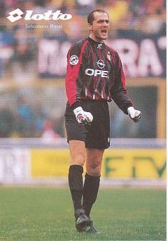 Sebastiano Rossi  AC Mailand  Fußball Autogrammkarte 