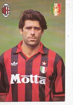 Alberigo Evani   AC Mailand  Fußball Autogrammkarte 