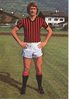 Aldo Maldera   AC Mailand  Fußball Autogrammkarte 