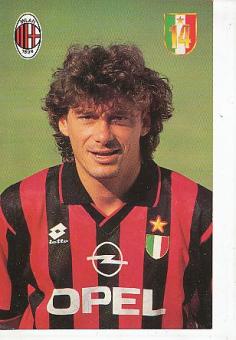 Stefano Nava  AC Mailand  Fußball Autogrammkarte 