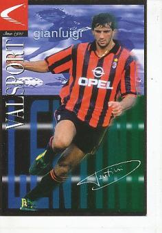 Gianluigi Lentini  AC Mailand  Fußball Autogrammkarte 