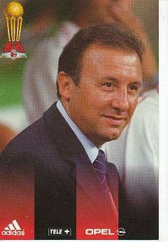Alberto Zaccheroni  AC Mailand  Fußball Autogrammkarte 