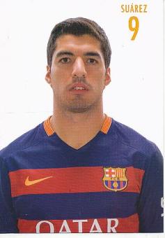 Luis Suarez  FC Barcelona  Fußball Autogrammkarte 