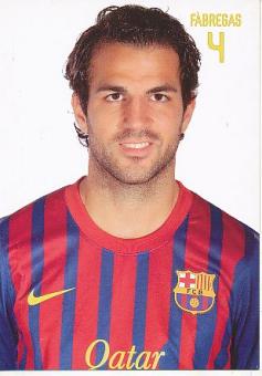 Cesc Fabregas  FC Barcelona  Fußball Autogrammkarte 
