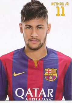 Neymar   FC Barcelona  Fußball Autogrammkarte 