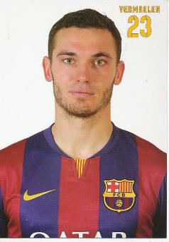 Thomas Vermaelen   FC Barcelona  Fußball Autogrammkarte 