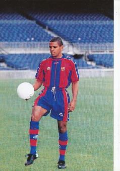 Sonny Anderson   FC Barcelona  Fußball Autogrammkarte 