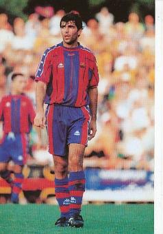 Miguel Angel Nadal   FC Barcelona  Fußball Autogrammkarte 