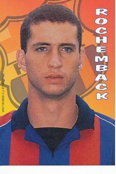 Fabio Rochemback   FC Barcelona  Fußball Autogrammkarte 