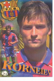 Igor Korneiev   FC Barcelona  Fußball Autogrammkarte 