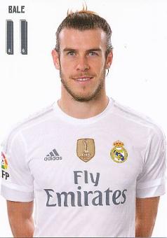 Gareth Bale  Real Madrid  Fußball Autogrammkarte 