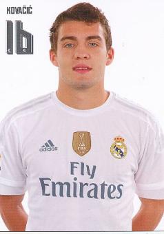 Mateo Kovacic   Real Madrid  Fußball Autogrammkarte 