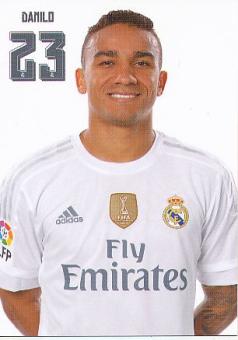 Danilo   Real Madrid  Fußball Autogrammkarte 
