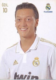 Mesut Özil   Real Madrid  Fußball Autogrammkarte 