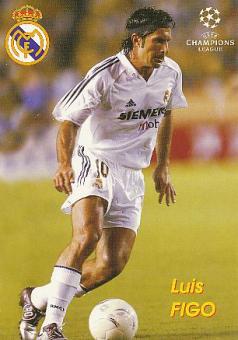 Luis Figo   Real Madrid  Fußball Autogrammkarte 