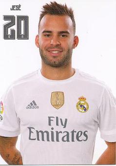 Jese   Real Madrid  Fußball Autogrammkarte 